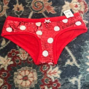 Sequins Polkadot Underwear